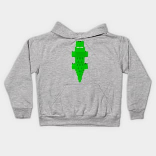 Green Crocodile Kids Hoodie